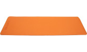 Коврик для йоги и фитнеса 183*61*0,6 TPE двухслойный оранжевый/серый