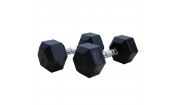 Гантели DFC гексагональные обрезиненные 37.5 кг. (пара) DB001-37.5 Гантели DFC гексагональные обрезиненные 37.5 кг. (пара) DB001-37.5