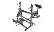 Скамья со стойками под штангу DFC GYRONETICS GN008 с партой для бицепса Скамья со стойками под штангу DFC GYRONETICS GN008 с партой для бицепса