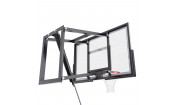 Баскетбольный щит DFC со съёмным регулятором высоты, поликарбонат 2 мм, 110 х 70 см