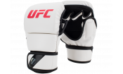 Перчатки MMA для спарринга 8 унций (Белые S/M) UFC
