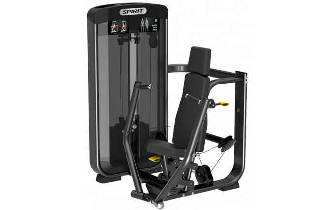 Жим от груди сидя SPIRIT SP-3504 со стеком 109 кг