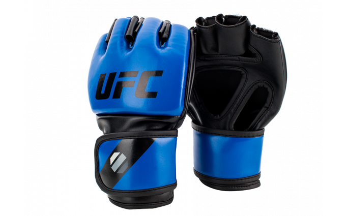 Перчатки MMA для грэпплинга 5 унций (Синие S/M) UFC