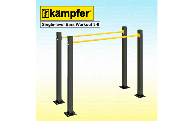 Брусья Воркаут Kampfer Single-level Bars Workout 3-6