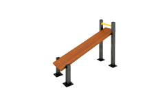Пресс-скамья Воркаут Kampfer Incline Press Bench Workout 1-7 (Черно-желтый)