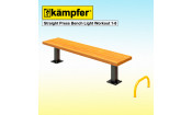 Пресс-скамья Воркаут Kampfer Straight Press Bench Light Workout 1-8