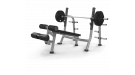 Скамья для жима с отрицательным наклоном MATRIX MAGNUM A80 (серебристый) Скамья для жима с отрицательным наклоном MATRIX MAGNUM A80 (серебристый)