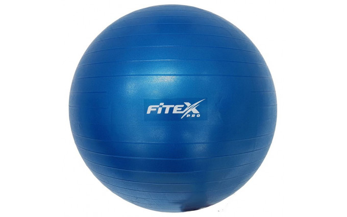 Гимнастический мяч, 75 см, синий FITEX PRO